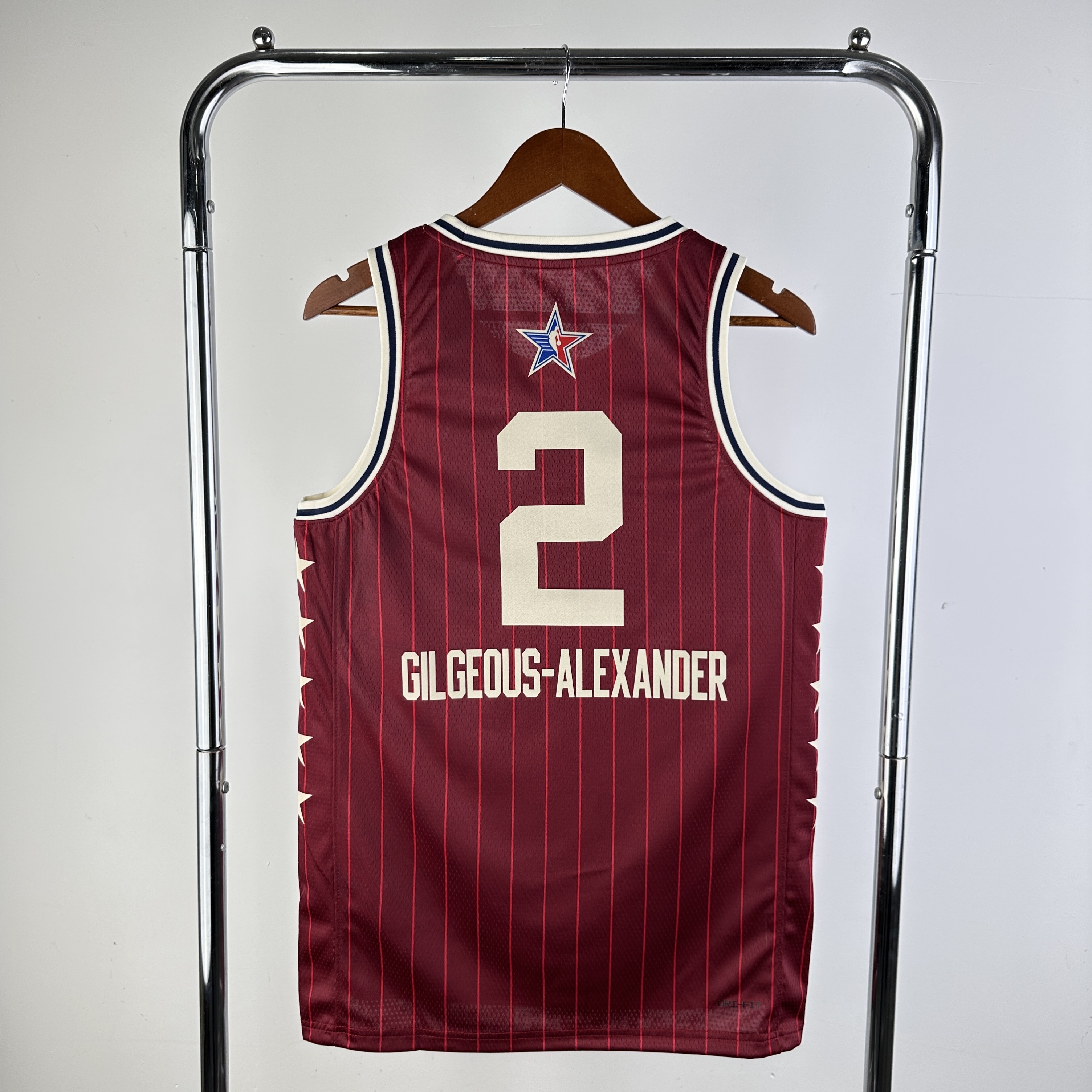 Men All-star season 2 Gilgeous-Alexander Red 2024 NBA Jersey